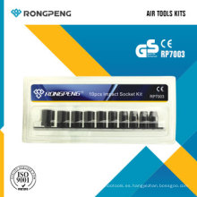 Rongpeng RP7003 10PCS Socket Kit de impacto
